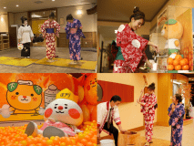 みかんボール風呂や蛇口から出るオレンジジュース、和文化体験イベントなど、お楽しみ満載の湯宿♪