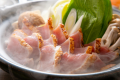 冠地鶏鍋　※会席イメージ