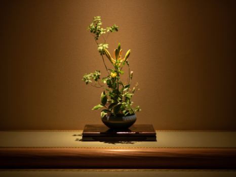 【生花】各お部屋や館内のいたるところに生花が活けてあります