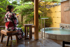 【ごちそうダイニング】源泉掛け流し露天風呂付客室　”豊富LUXE”～新客室で心地よいひとときを～