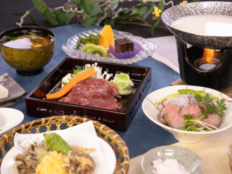 【冬の阿賀会席】一例