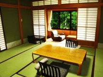 【離れ特別室】群竹：和室12.5畳／ダブルベッドルーム