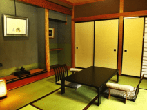 【離れ特別室】有明：和室8畳／ツインベッドルーム