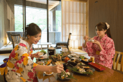 やっぱり旅の楽しみは旬の味覚♪楽しいお食事タイムをお過ごしください。