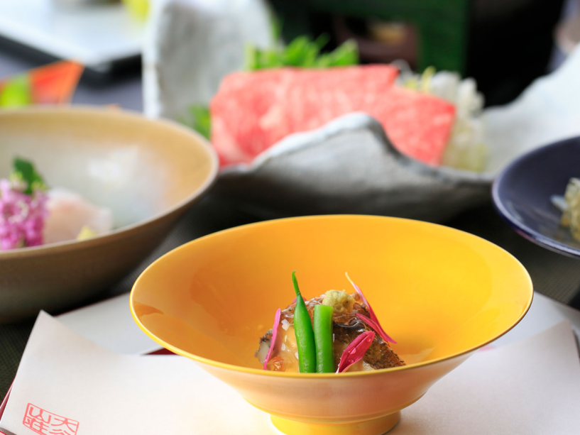 Enjoy a Japanese-style stay with this one-night, two-meal plan.