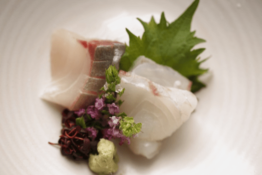 春の季節会席イメージ:日本海でとれる新鮮な海の幸をご用意いたしました。朗らかな春のひとときに当地の旬の味わいをお愉しみくださいませ。