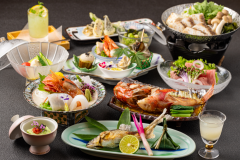 【ご夕食】月替わりの献立で季節をおたのしみください（例）