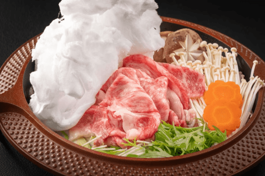 雲仙あか牛わたあめすき焼き~イメージ~ 雲仙あか牛わたあめすき焼き~イメージ~