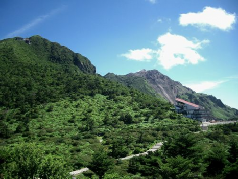 雲仙仁田峠と平成新山