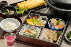 雲仙地元食材を活かした朝食