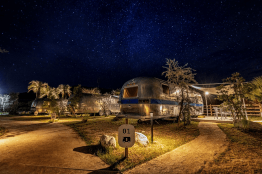 コンフォートＲＶ（エアストリーム）星空