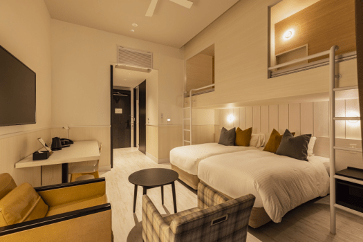 マウンテンロッジ（ホテル棟）　ロフトベッドあり