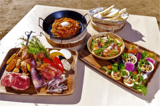 オリジナルBBQ(お肉・海鮮付き)