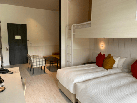 マウンテンロッジデラックスの室内