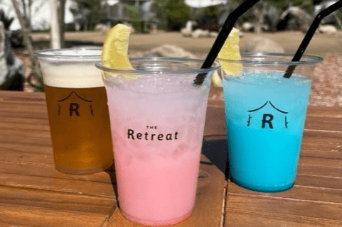 ビール、カクテル、ソフトドリンクなどフリードリンクは26種類が飲み放題。