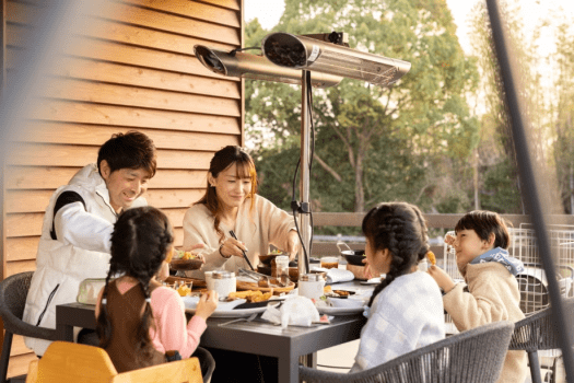 家族で楽しむBBQ