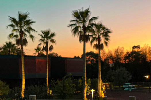 ザ・リトリートの夕焼け