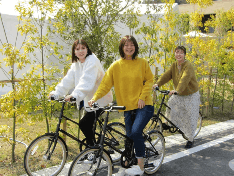 レンタサイクルもご用意しております