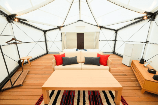 ジャーニーテント室内