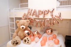 アニバーサリー　ハッピーバースデー風船A
