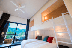 マウンテンロッジデラックスはテラスの広め