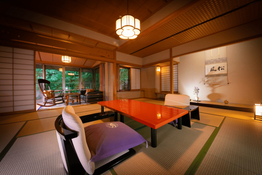 松島佐勘 松庵 プランの詳細 お部屋指定 15帖1間 露天風呂付客室 松毬 基本宿泊プラン