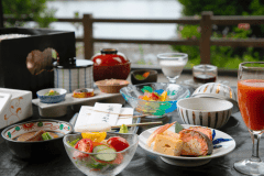 【ご朝食】一品ひとしな手づくりだからこそ成せる、繊細ながらもやわらかな味わいを、一日のはじまりに。