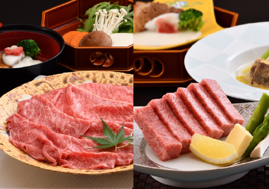 ■Consecutive nights plan■A great value consecutive nights plan where you can enjoy Omi beef shabu-shabu on the first night and Omi beef steak on the second night./连夜套餐■第一晚享用近江牛肉涮涮锅,第二晚享用近江牛肉牛排的超值连夜套餐。 ■Consecutive nights plan■A great value consecutive nights plan where you can enjoy Omi beef shabu-shabu on the first night and Omi beef steak on the second night./连夜套餐■第一晚享用近江牛肉涮涮锅,第二晚享用近江牛肉牛排的超值连夜套餐。