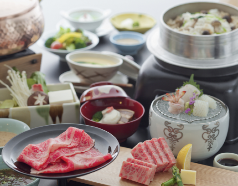 Certified Omi beef Steak & Shabu-Shabu Plan with140g (with 2 meals per night) /認證近江牛排70g&涮鍋70g套餐(含1晚2餐) Certified Omi beef Steak & Shabu-Shabu Plan with140g (with 2 meals per night) /認證近江牛排70g&涮鍋70g套餐(含1晚2餐)