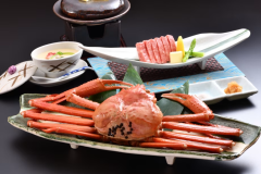 【Winter Limited】Enjoy the taste of the king of winter delicacies, red snow crab, and certified Omi beef!