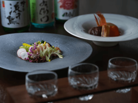 ＜岩手のお酒を愉しむ＞岩手の四季を味わう7品旬彩創作コース【1泊夕朝食付】