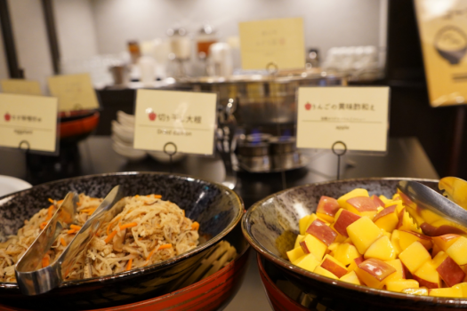 朝食バイキング～青森の郷土料理を含めた和洋バイキング