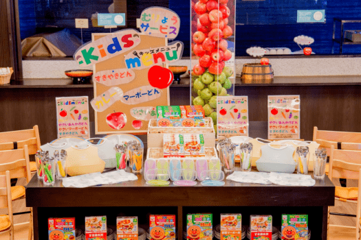 お子様用のお食事セットもご用意しております♪