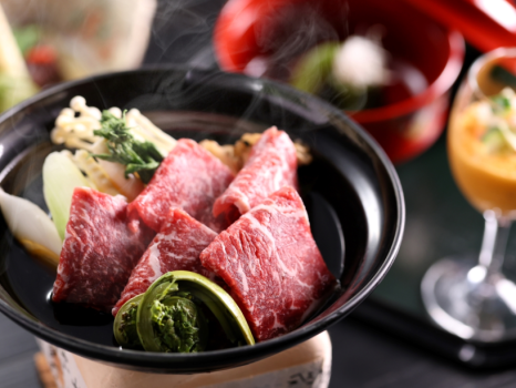 長野県産牛のすき焼き