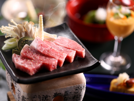 牛肉のステーキ