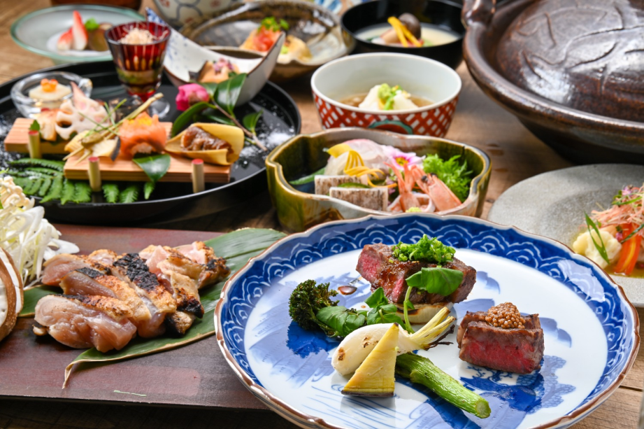 ■夕食イメージ■素材一つひとつの美味しさを追求した「和懐石」