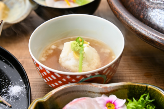■夕食イメージ■【蒸し物】金目鯛かぶら蒸し
