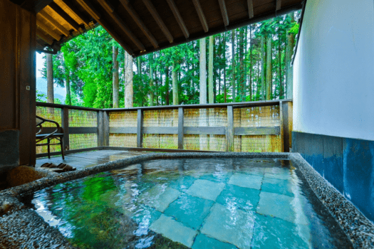 食事も、温泉も、眠る時も。愛犬と離れない湯布院の休日〈萌黄・松葉〉限定