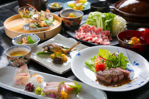大分豊後の幸をふんだんに取り入れた食材をご堪能いただけます