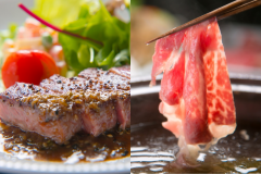 料理長厳選のおおいた和牛食べ比べ 料理長厳選のおおいた和牛食べ比べ