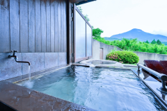 ■石竹-せきちくー和洋室・離れ小さな庭付【由布岳ビュー】■リビング＋テラス＋和室10帖＋寝室7.3帖