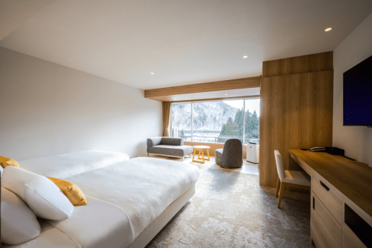 渓流ナチュラル ツインタイプ【禁煙ルーム】（定員3名）