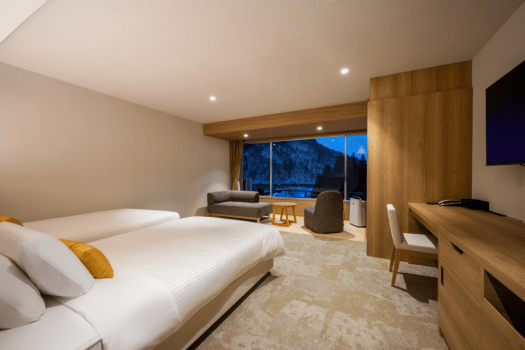 渓流ナチュラル ツインタイプ【禁煙ルーム】（定員3名）