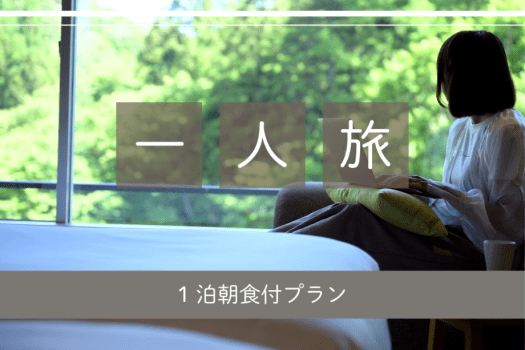 【ひとり旅】くつろぎの和洋室 1泊朝食プラン
