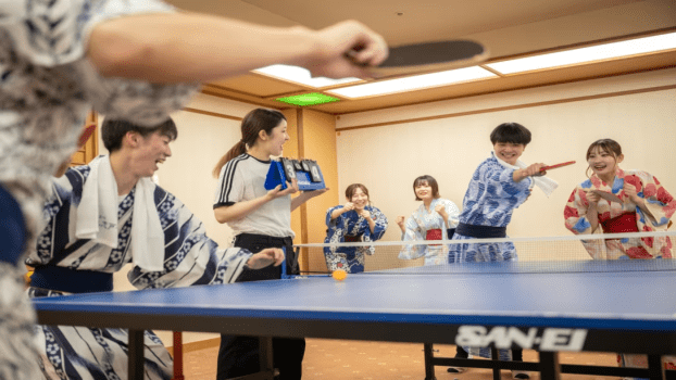 温泉といったらやっぱり卓球！！※予約制　フロントまでお問合せください。