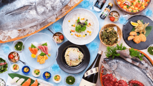 【お子様はどうぶつガチャ券付き】花巻おもちゃ美術館コラボ　Live&times;Buffet「ヒカリノモリ」バイキングプラン