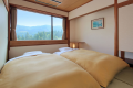 (Japanese-Western style room) Japanese-style room 10 tatami mats + 6 tatami mats (Japanese-style bed) + twin [non-smoking]