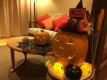 ハロウィン限定♪かぼちゃとおばけのランタンルーム