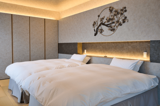 Guest room with view from bath　"TENRAI”＿302