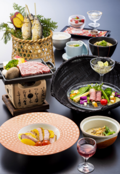 阿波牛と季節の恵みの会席料理当ホテル人気ナンバー3の会席料理